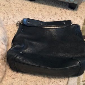 Leather hobo purse